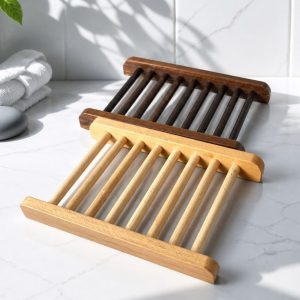 Jabonera de madera